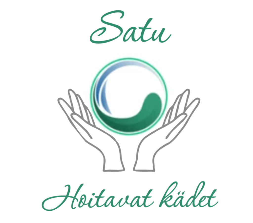 Logo satu hoitavat kädet